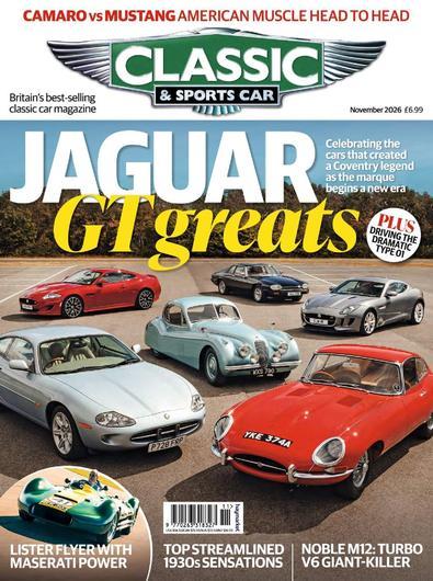 Classic & Sports Car (UK) magazine cover