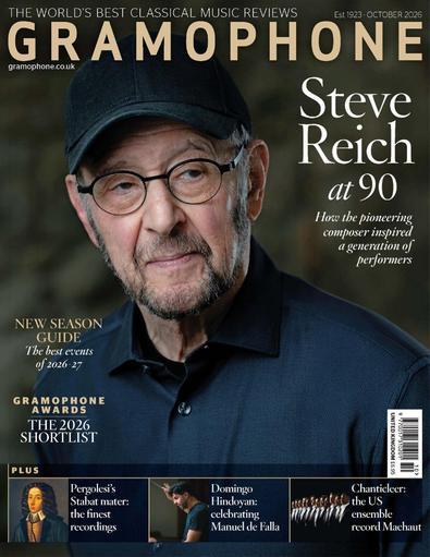 Gramophone (UK) magazine cover