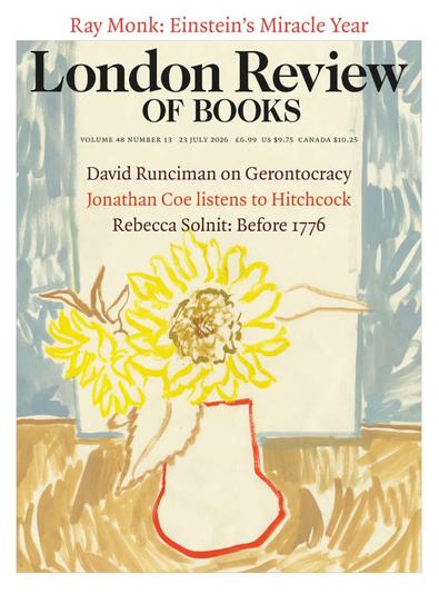 London Review of Books (UK) magazine cover