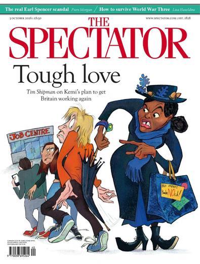 The Spectator (UK) magazine cover