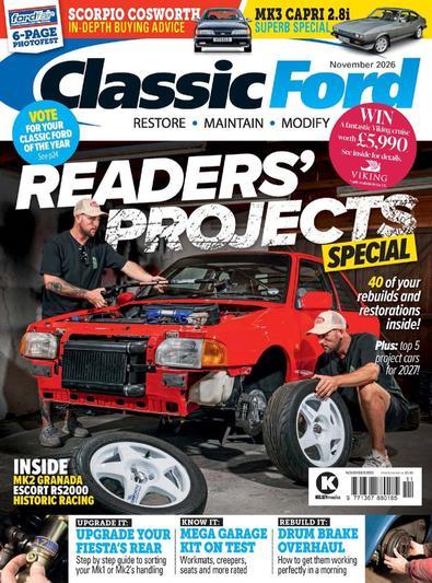 Classic Ford (UK) magazine cover