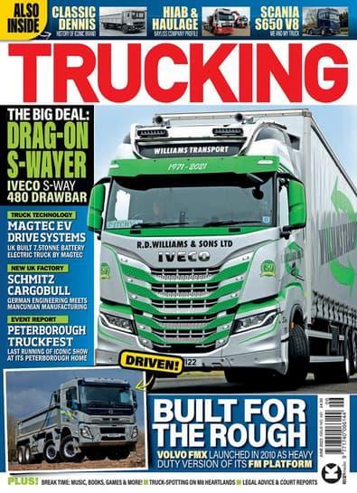 Trucking (UK) magazine cover