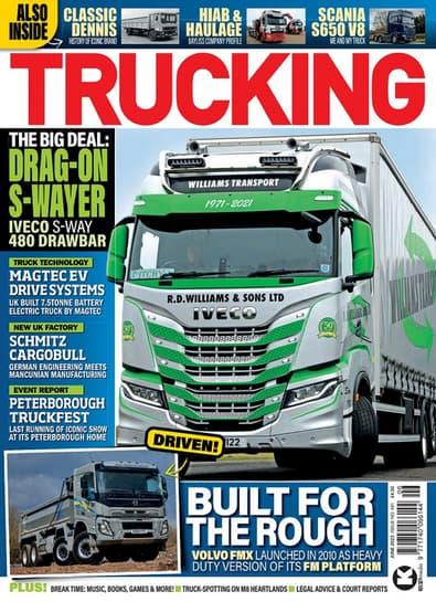 Trucking (UK) magazine cover
