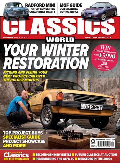 Classics World (UK) magazine cover