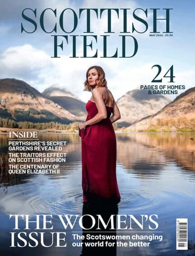 Scottish Field (UK) magazine cover
