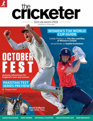 The Cricketer (UK) magazine cover