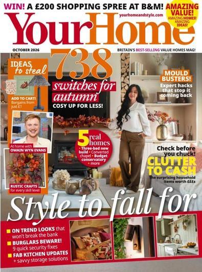Your Home (UK) magazine cover