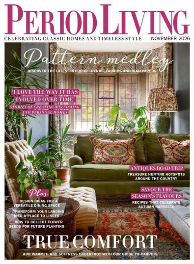 Period Living (UK) magazine cover