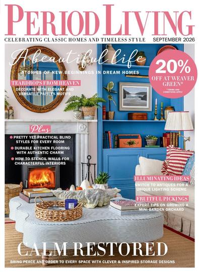 Period Living (UK) magazine cover