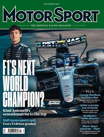 Motor Sport (UK) magazine cover