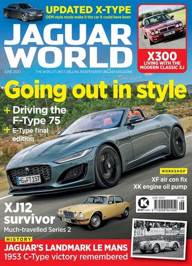 Jaguar World (UK) magazine cover