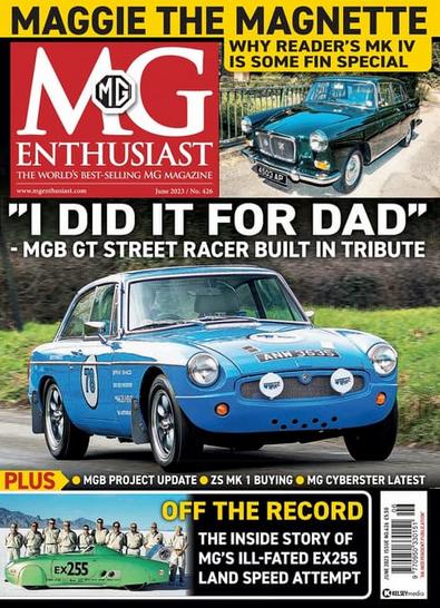 MG Enthusiast (UK) magazine cover