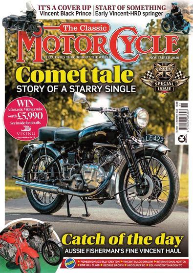 The Classic MotorCycle (UK) magazine cover