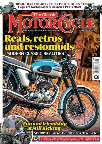 The Classic MotorCycle (UK) magazine cover