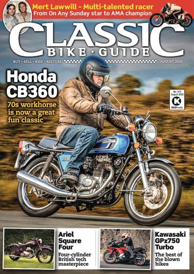 Classic Bike Guide (UK) magazine cover