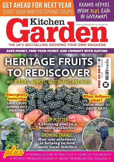 Kitchen Garden (UK) magazine cover