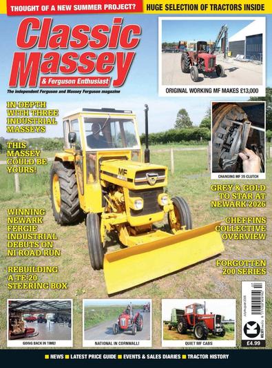 Classic Massey & Ferguson Enthusiast (UK) magazine cover