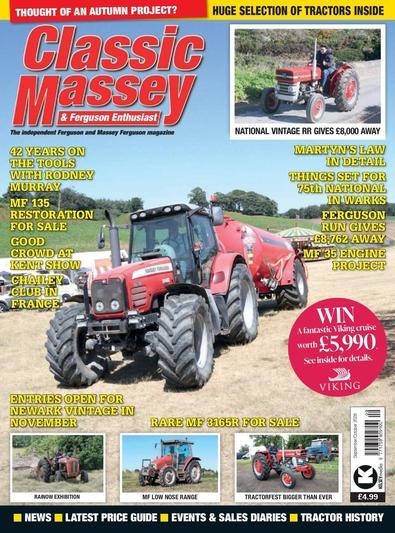 Classic Massey & Ferguson Enthusiast (UK) magazine cover