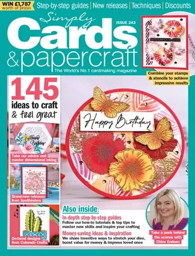 Simply Cards & Papercraft (UK) magazine cover