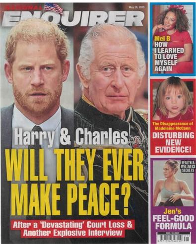 National Enquirer (UK) magazine cover