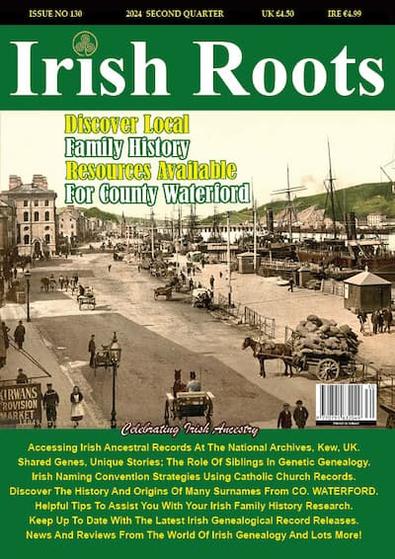 Irish Roots magazine cover
