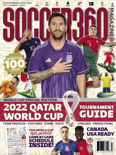 Soccer 360 magazine cover