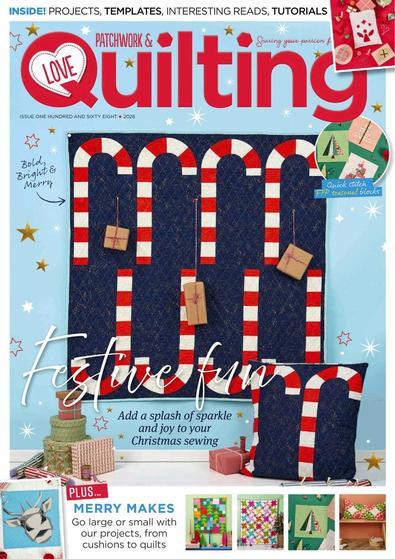 Love Patchwork & Quilting (UK) magazine cover