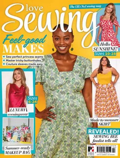 Love Sewing (UK) magazine cover