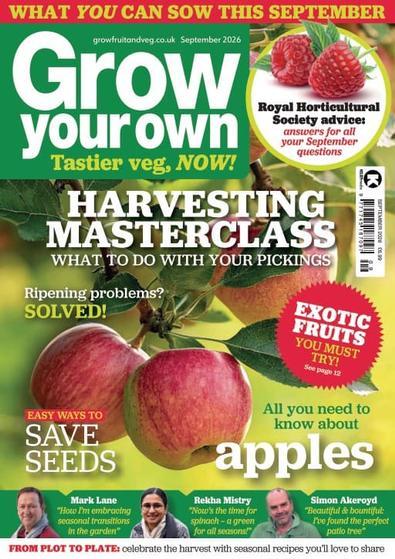 Grow Your Own (UK) magazine cover