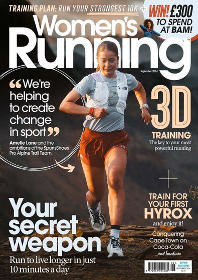 Women's Running (UK) magazine cover