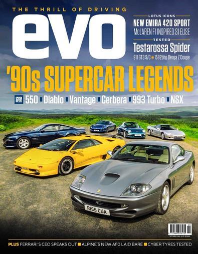 Evo (UK) magazine cover