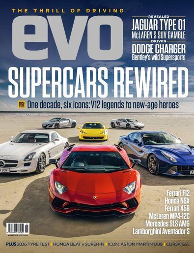 Evo (UK) magazine cover