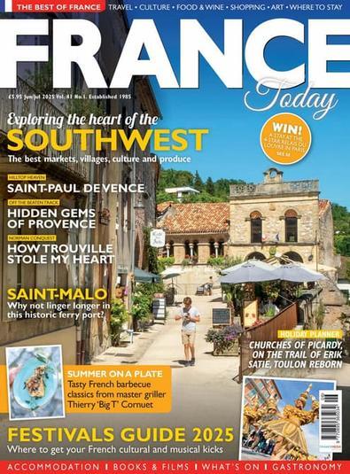 France Today (UK) magazine cover