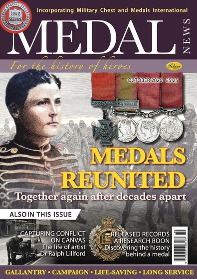 Medal News (UK) magazine cover