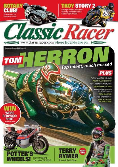 Classic Racer (UK) magazine cover