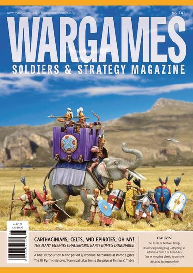 Wargames, Soldiers and Strategy (NL) magazine cover