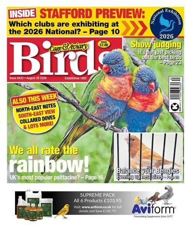 Cage and Aviary Birds (UK) magazine cover