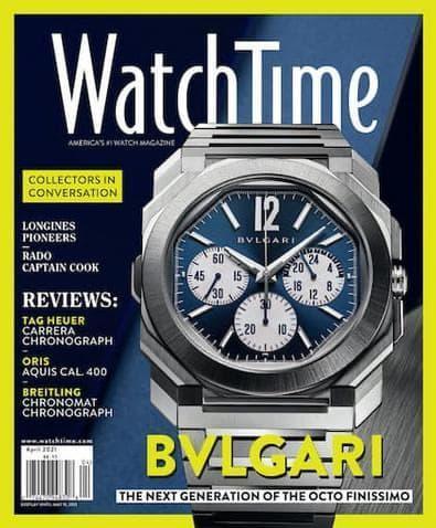 Watchtime (USA) magazine cover