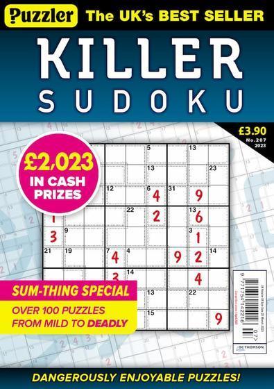 Puzzler Killer Sudoku (UK) magazine cover