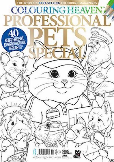 Colouring Heaven (UK) magazine cover