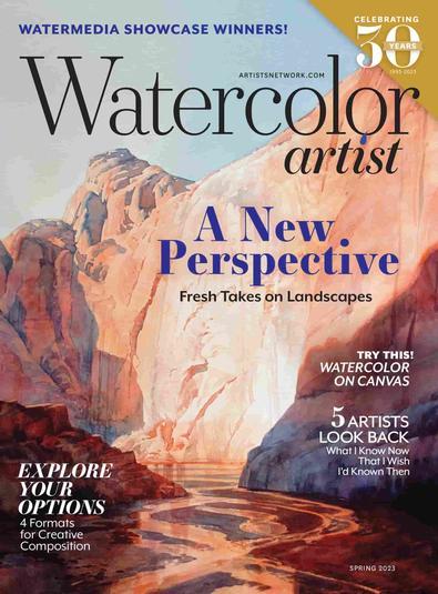 Watercolor Artist (UK) magazine cover