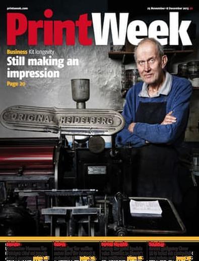 PrintWeek (UK) magazine cover