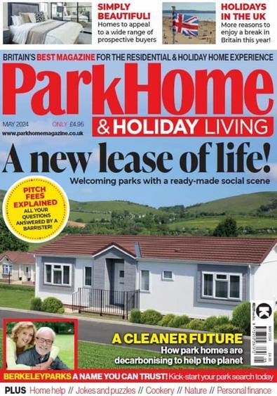 Park Home & Holiday Living (UK) magazine cover