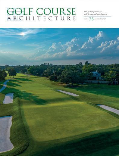 Golf Course Architecture (UK) magazine cover