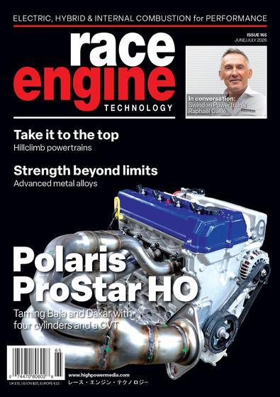 Race Engine Technology (UK) magazine cover