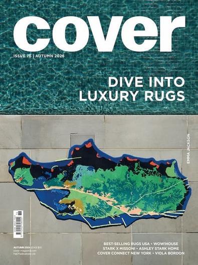 Cover: Modern Carpets & Textiles for Interior (UK) magazine cover