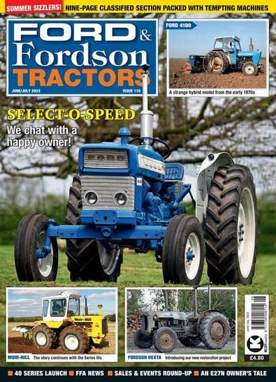 Ford and Fordson Tractors (UK) magazine cover