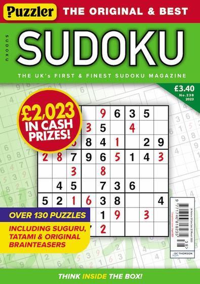 Puzzler Sudoku (UK) magazine cover