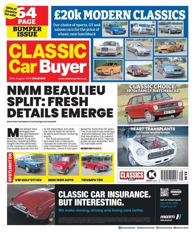 Classic Car Buyer (UK) magazine cover