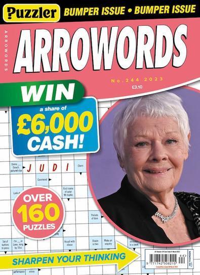 Puzzler Arrowords (UK) magazine cover